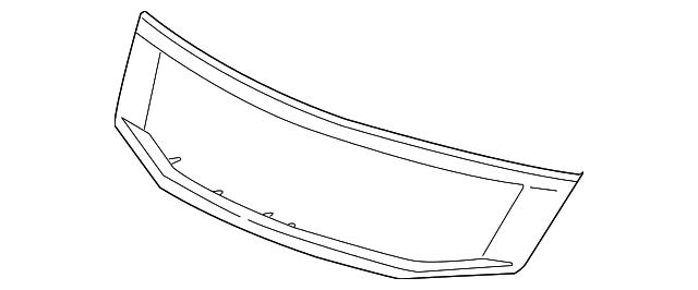 Grille Molding - Chrome Bright