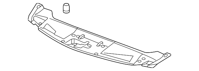 Grille Support/Cover Dark Gray Matte